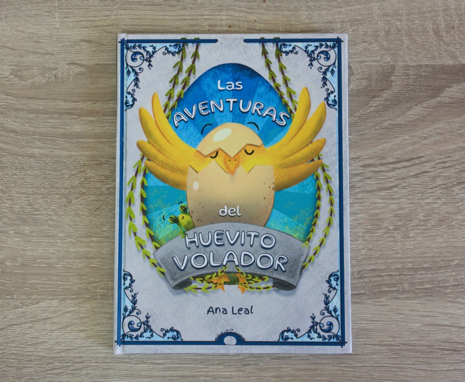 Fotografía de un libro ilustrado infantil.